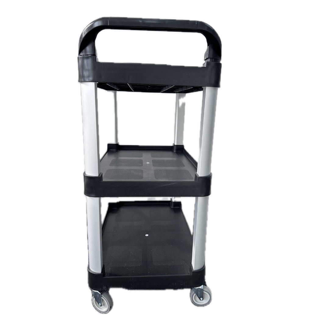 Heavy Duty Utility Cart with Aluminium Legs and Rubber Wheels