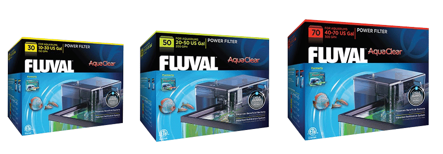 Fluval Aquaclear 20, 30, 50, 70 and 110 image 0