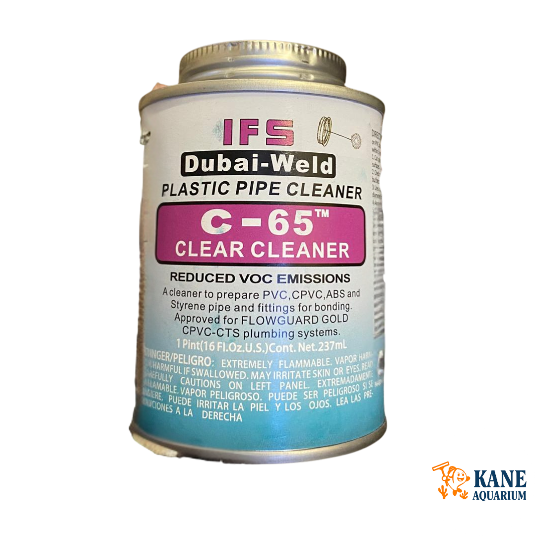Ifs Cleaner PVC Clear Primer (IFS Dubai-Weld C-65 Clear Cleaner) – Kane Aquarium