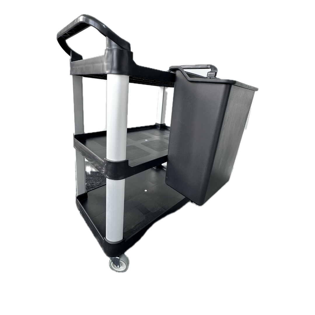 Heavy Duty Utility Cart with Aluminium Legs and Rubber Wheels