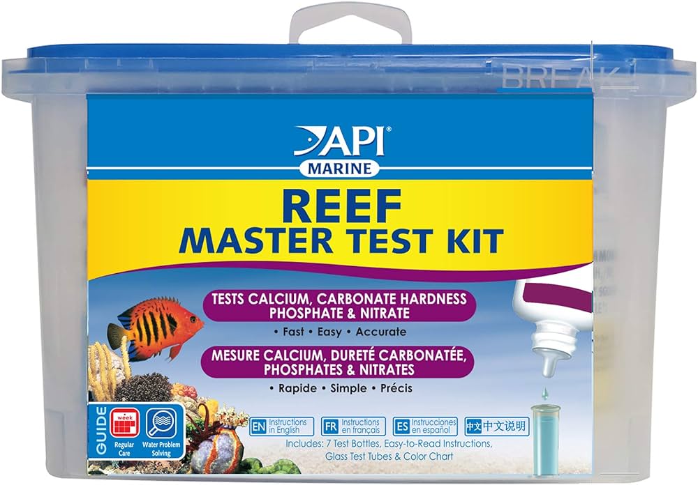 API Reef Master test kit Reef Aquarium