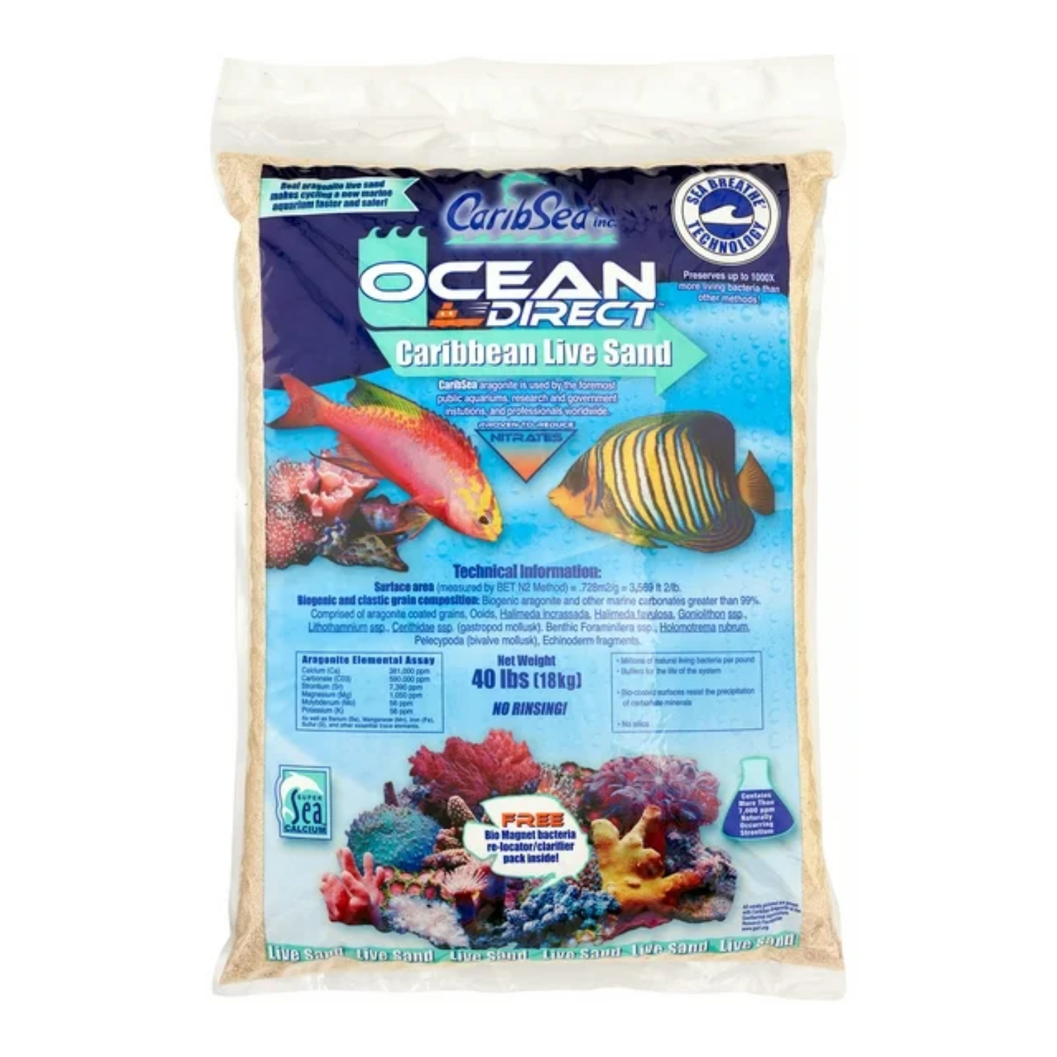 CaribSea Ocean Direct - LIVE SAND