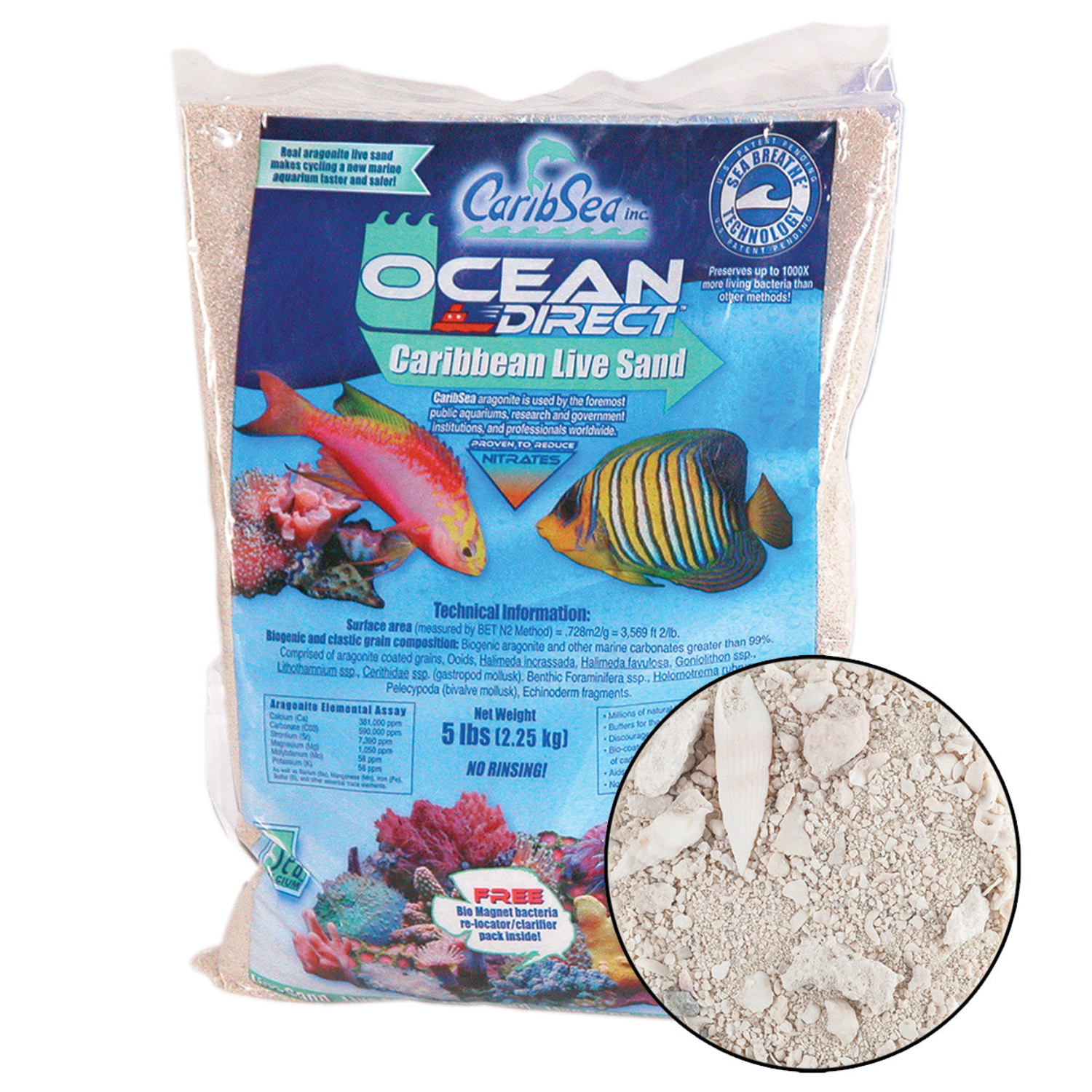 CaribSea Ocean Direct - LIVE SAND