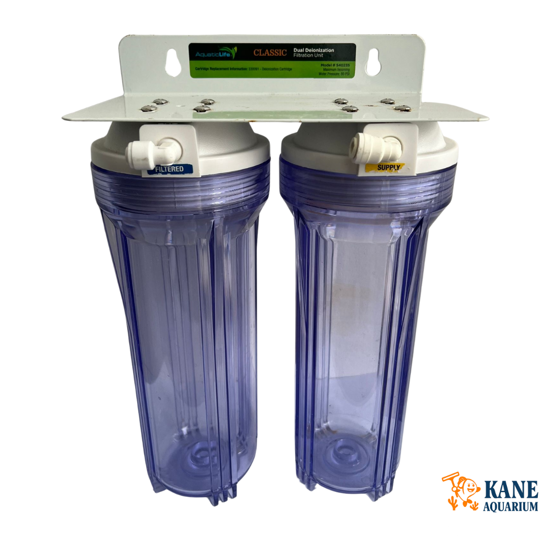 AquaticLife Dual RODI Unit (Canisters only-Used)