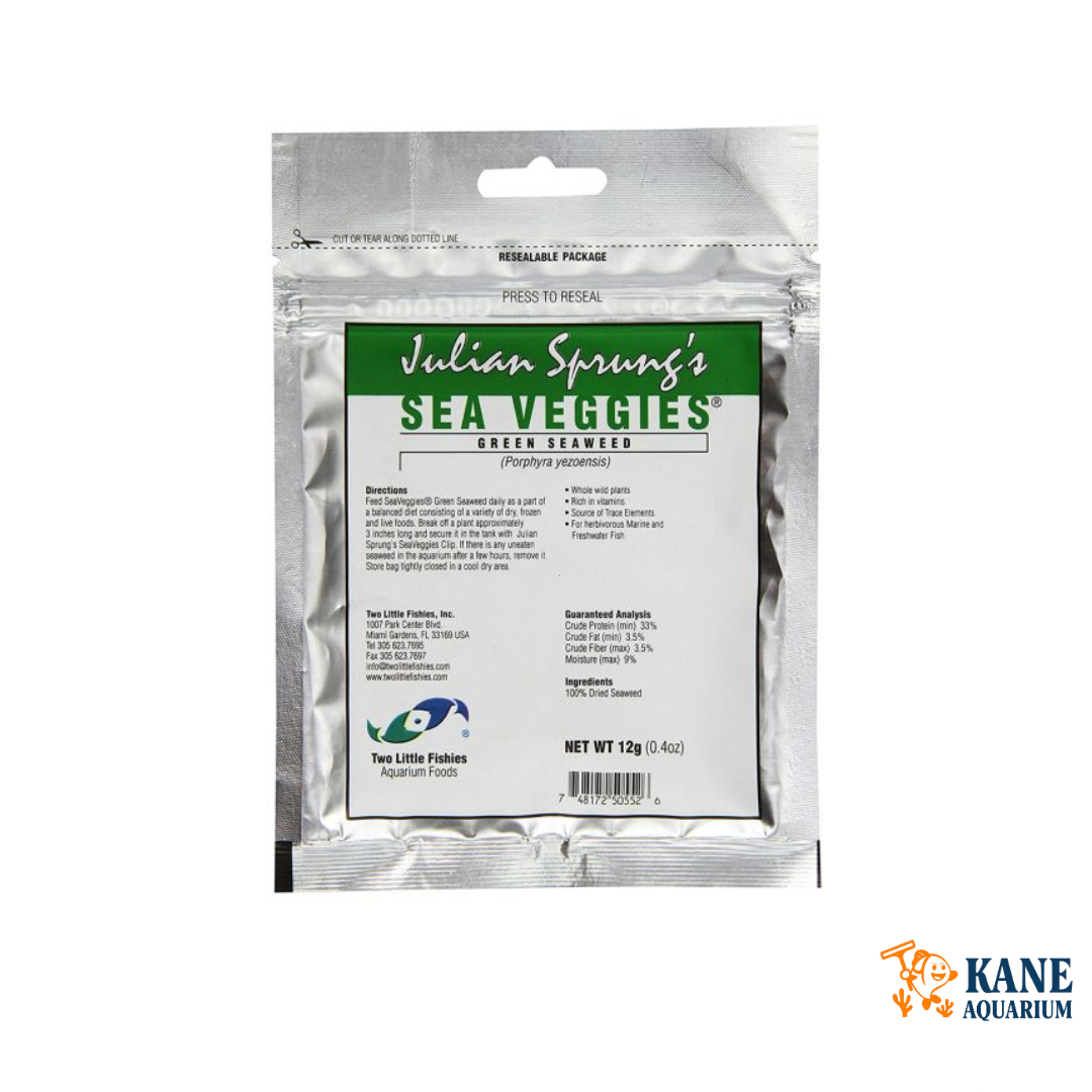 Two Little Fishies Julian Sprung's SeaVeggies Seaweed Pouch - Green