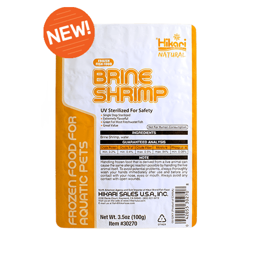 Hikari Naturals-BioPure Frozen Brine Shrimp 3.5oz