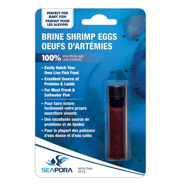 Seapora Brine Shrimp Eggs 6g