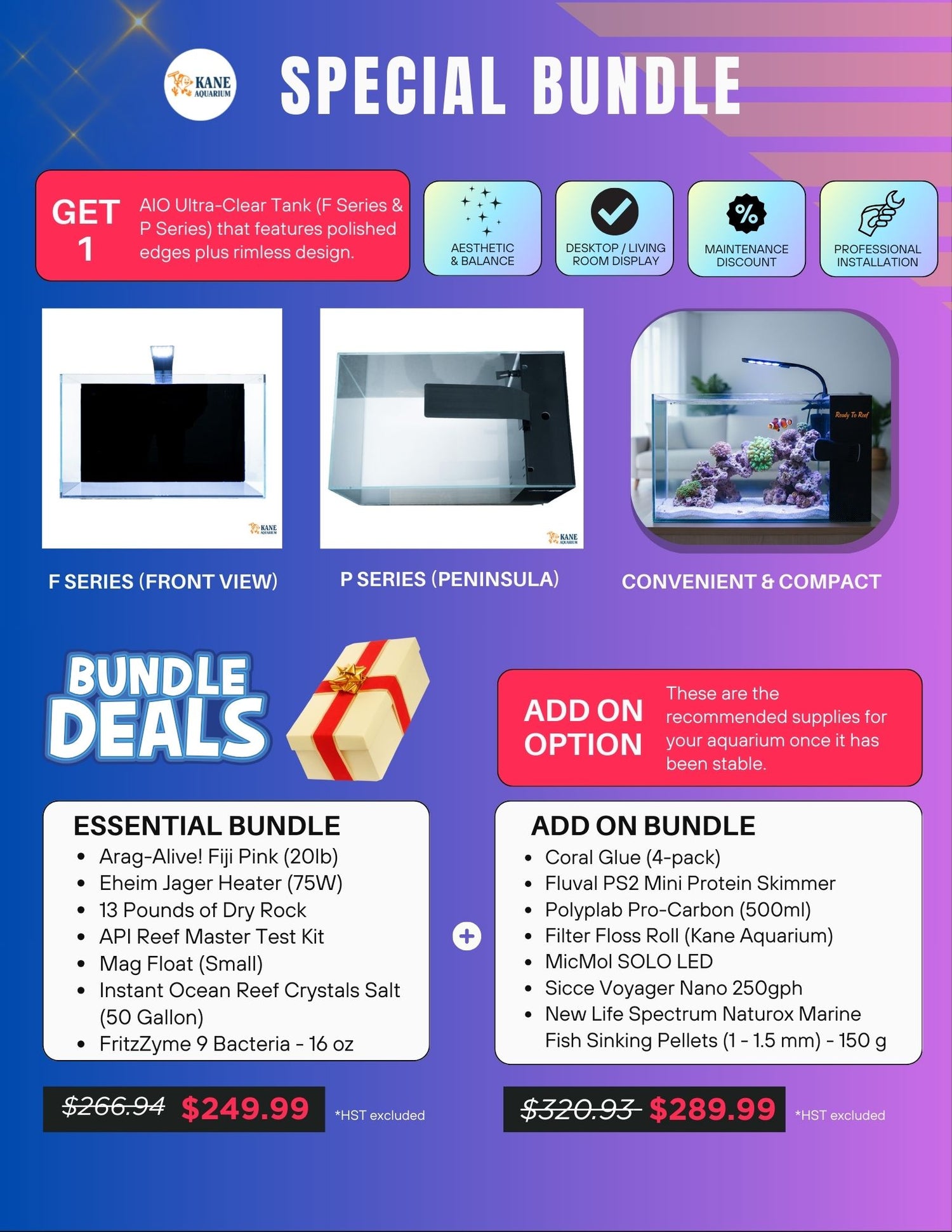 Kane Aquarium Bundle