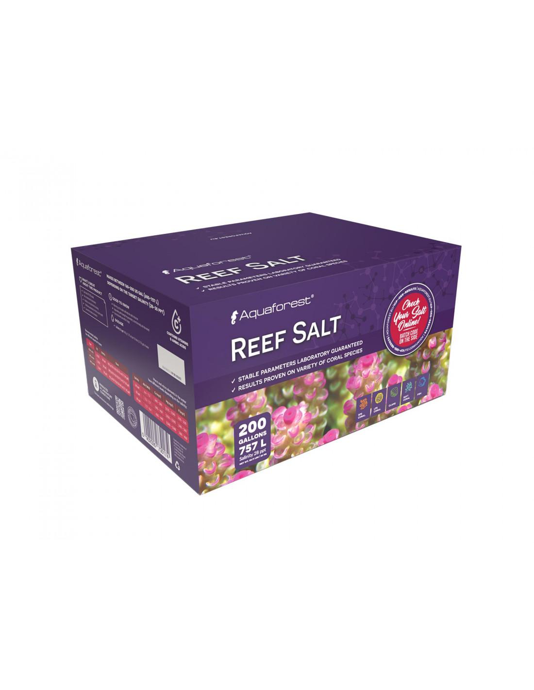 Aquaforest Reef Salt Box 5x5kgs (200g)