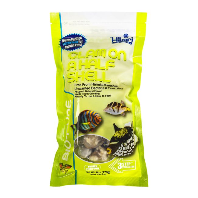 Hikari Frozen Clam on a Half Shell - 6 oz