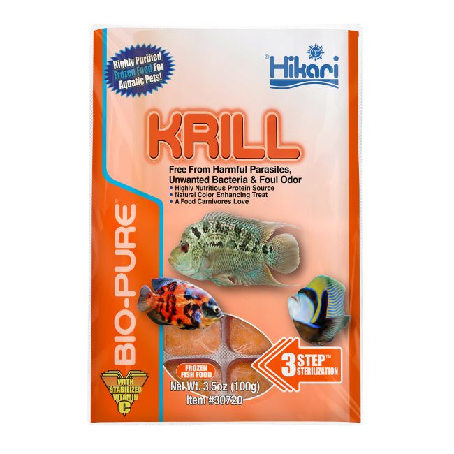 Hikari Bio-Pure Frozen Krill - Cubes - 3.5 oz