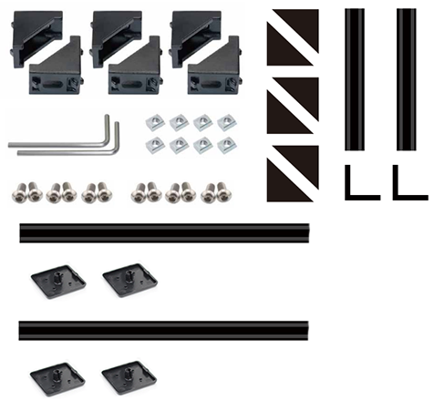 MicMol Sky Mounting Aluminium Light Rack (Universal)